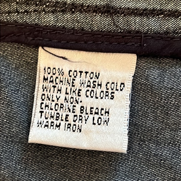 Talbots Denim Trench Coat - Picture 15 of 16